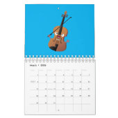 Cartoon van apparatuur, gereedschappen en instrume kalender (Mar 2026)