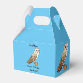 Cartoon van Barn owl Bedankdoosjes (Achterkant)