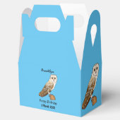Cartoon van Barn owl Bedankdoosjes (Geopend)