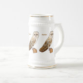 Cartoon van Barn owl Bierpul (Voorkant rechts)