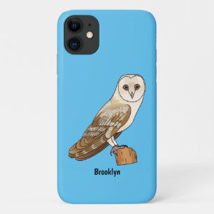 Cartoon van Barn owl Case-Mate iPhone Case