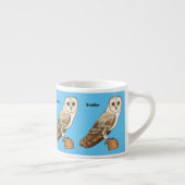 Cartoon van Barn owl Espresso Kop (Rechts)