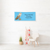 Cartoon van Barn owl Spandoek (Insitu)
