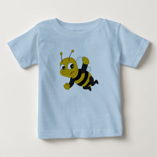 Cartoon van bijen baby T-shirt (Voorkant)