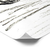 Cartoon van Charles Darwin 1871 Poster (Hoek)