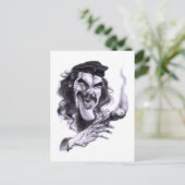 Cartoon van Che Guevara Briefkaart (Staand voorkant)