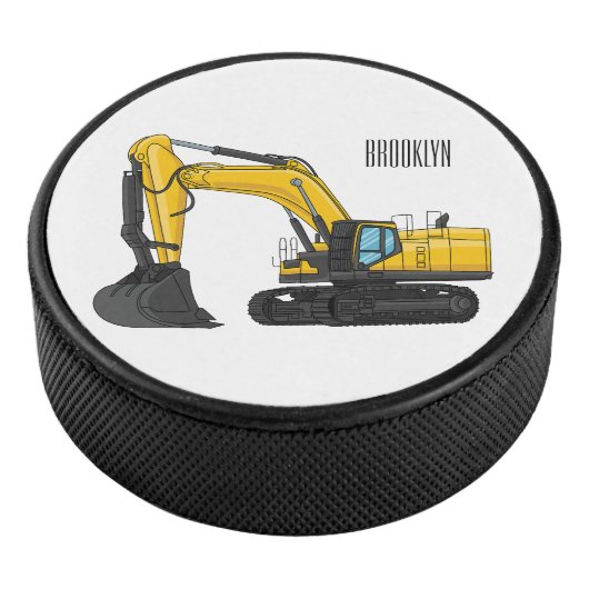 Cartoon van Crawler-graafmachine Hockey Puck (3/4)