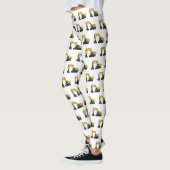 Cartoon van Crawler-graafmachine Leggings (Links)