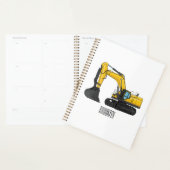 Cartoon van Crawler-graafmachine Planner (Display)