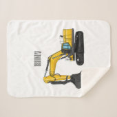 Cartoon van Crawler-graafmachine Sherpa Deken (Voorkant (horizontaal))