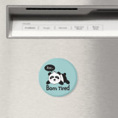 Cartoon van Cute Sleeping Panda Magneet (Insitu (Vaatwasser))