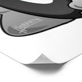 Cartoon van de bovenste brandstofdrager poster (Hoek)