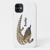 Cartoon van de hagedis Case-Mate iPhone case (Achterkant)