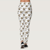 Cartoon van de hagedis leggings (Achterkant)