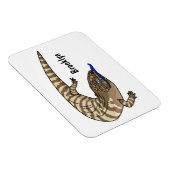 Cartoon van de hagedis magneet (Rechterzijde)