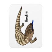 Cartoon van de hagedis magneet (Verticaal)