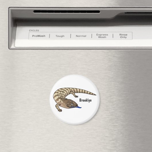 Cartoon van de hagedis magneet (Insitu (Vaatwasser))