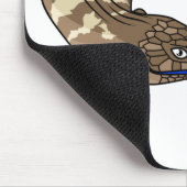 Cartoon van de hagedis muismat (Hoek)