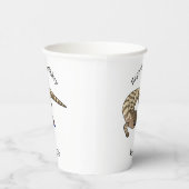 Cartoon van de hagedis papieren bekers (Rechts)