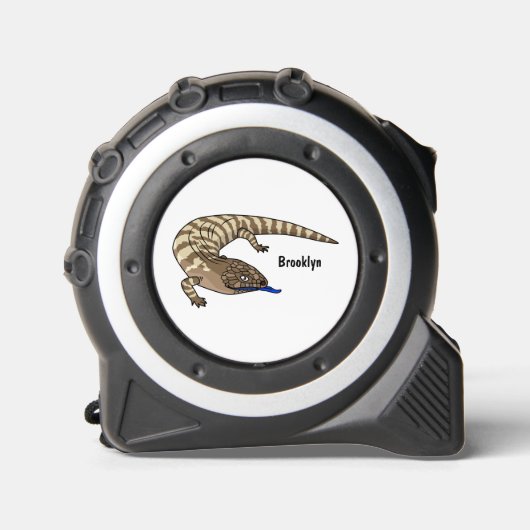 Cartoon van de hagedis rolmaat (Voorkant)