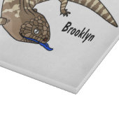 Cartoon van de hagedis snijplank (Hoek)