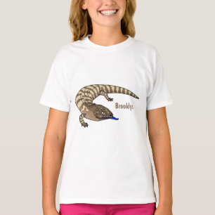 Cartoon van de hagedis t-shirt