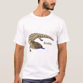 Cartoon van de hagedis t-shirt (Voorkant)