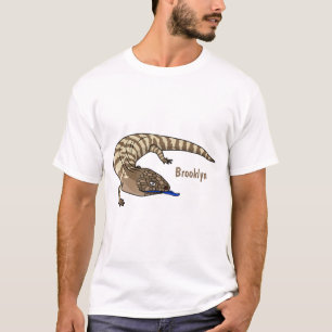 Cartoon van de hagedis t-shirt