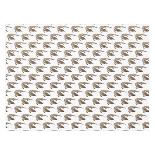 Cartoon van de hagedis tafelkleed (Voorkant (Horizontaal))