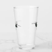 Cartoon van de helikopter van het Chinese leger Glas (Links)