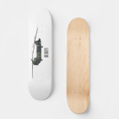 Cartoon van de helikopter van het Chinese leger Persoonlijk Skateboard (Voorkant)