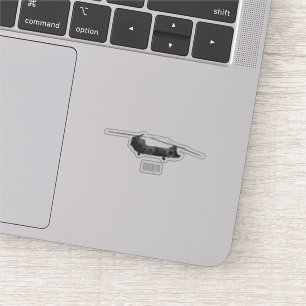 Cartoon van de helikopter van het Chinese leger Sticker