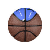 Cartoon van de Piranha-vis Basketbal (Rechts)