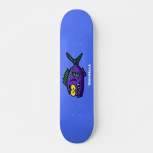 Cartoon van de Piranha-vis Persoonlijk Skateboard