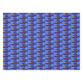 Cartoon van de Piranha-vis Tafelkleed (Voorkant (Horizontaal))