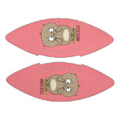 Cartoon van de schattige kruiphamster van de verge american football (Panelen)