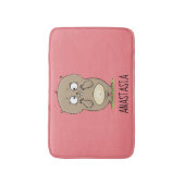 Cartoon van de schattige kruiphamster van de verge badmat (Voorkant Verticaal)