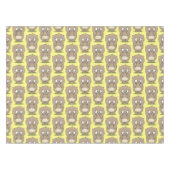 Cartoon van de schattige kruiphamster van de verge tafelkleed (Voorkant (Horizontaal))