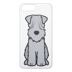 Cartoon van de ternaire hond van de zachte beklede 	iPhone 8/7 plus hoesje
