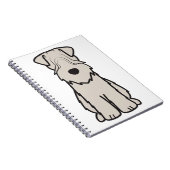 Cartoon van de ternaire hond van de zachte beklede notitieboek (Rechterzijde)