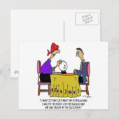 Cartoon van de wiskunde 6487 briefkaart (Voorkant / Achterkant)