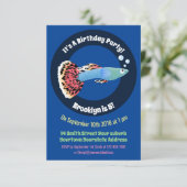 Cartoon van fancy guppy tropische vissoorten kaart (Staand voorkant)