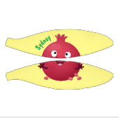 Cartoon van fijne granaatappels basketbal (Panelen)