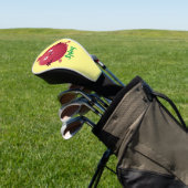 Cartoon van fijne granaatappels golfheadcover (Insitu)