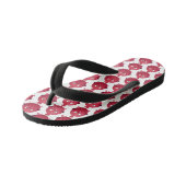 Cartoon van fijne granaatappels kinder teenslippers (Schuin)