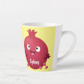 Cartoon van fijne granaatappels latte mok (Rechts)