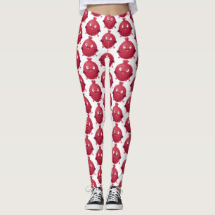 Cartoon van fijne granaatappels leggings