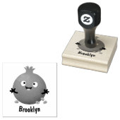 Cartoon van fijne granaatappels rubberstempel (Gestempeld)