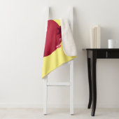 Cartoon van fijne granaatappels sherpa deken (In situ)