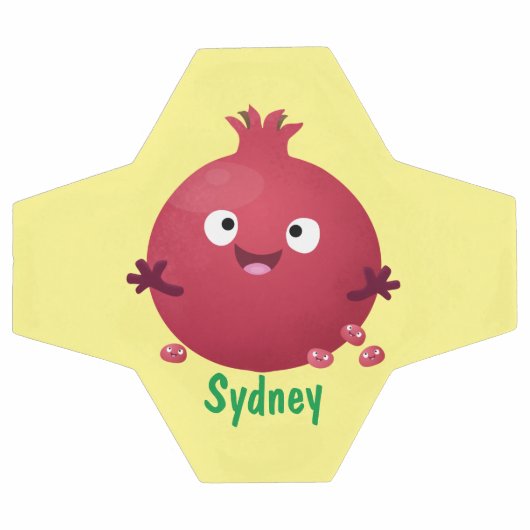 Cartoon van fijne granaatappels voetbal (Enkel)